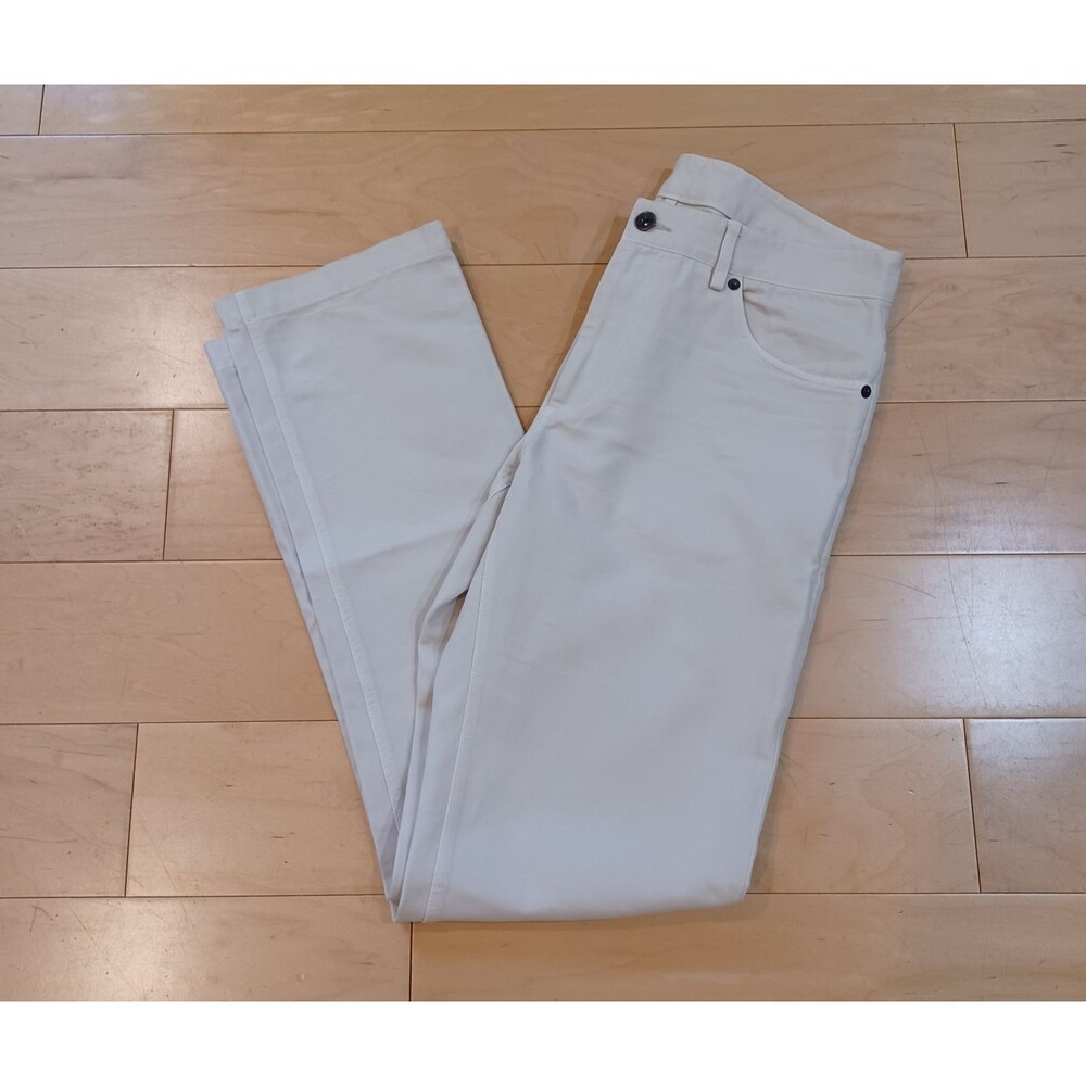 Spier & Mackay Denim Men's Slim Fit Cotton Straight Leg Jeans Biege 31x32 Preppy